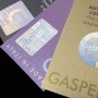 Anti-counterfeiting microtextured